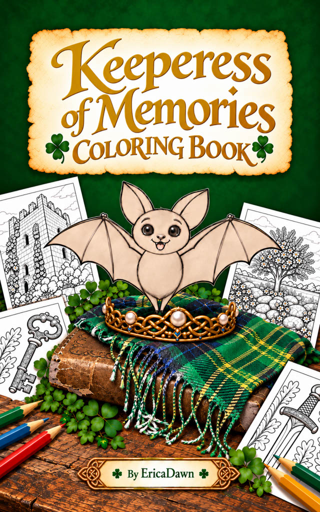 Keeperess of Memories Coloring Book